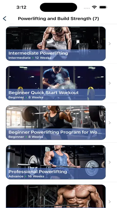 Olympia - Your Fitness Trainer应用截图