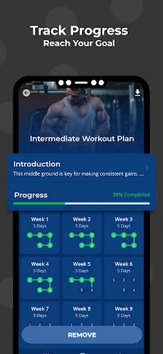 FitOlympia Pro - Gym Workouts Screenshots
