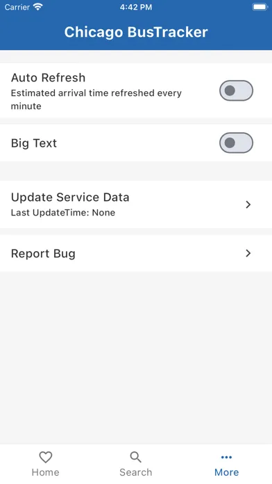 CTA Transit Tracker Ekran Görüntüleri