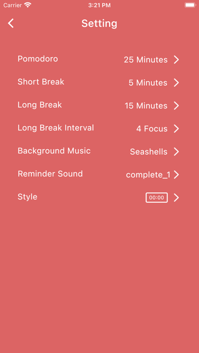 LoFiPomo-Efficient Timer Screenshots