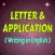 Letter & Application writing