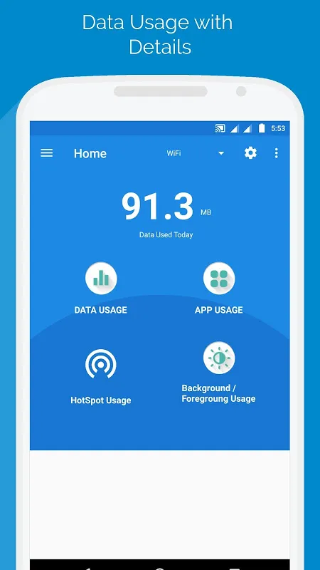 Captures d'écran de Internet Speed Meter