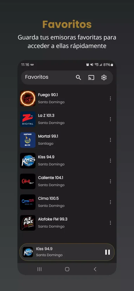 The Dominican Radio Screenshots