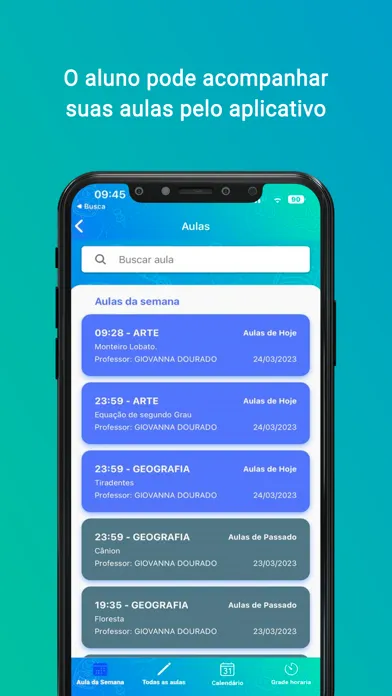Captures d'écran de Academia Proderj