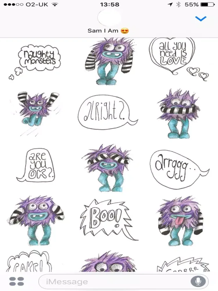 Naughty Monsters iPad  スクリーンショット