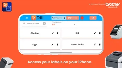 Capturas de pantalla de Dill Print