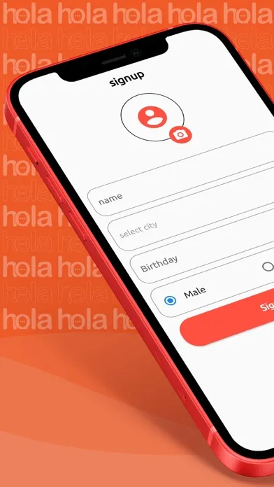 Screenshot di Hola Events