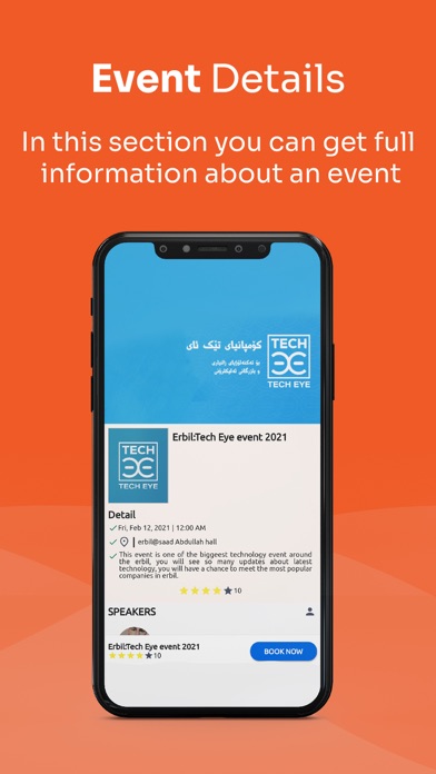 Hola Events Screenshots