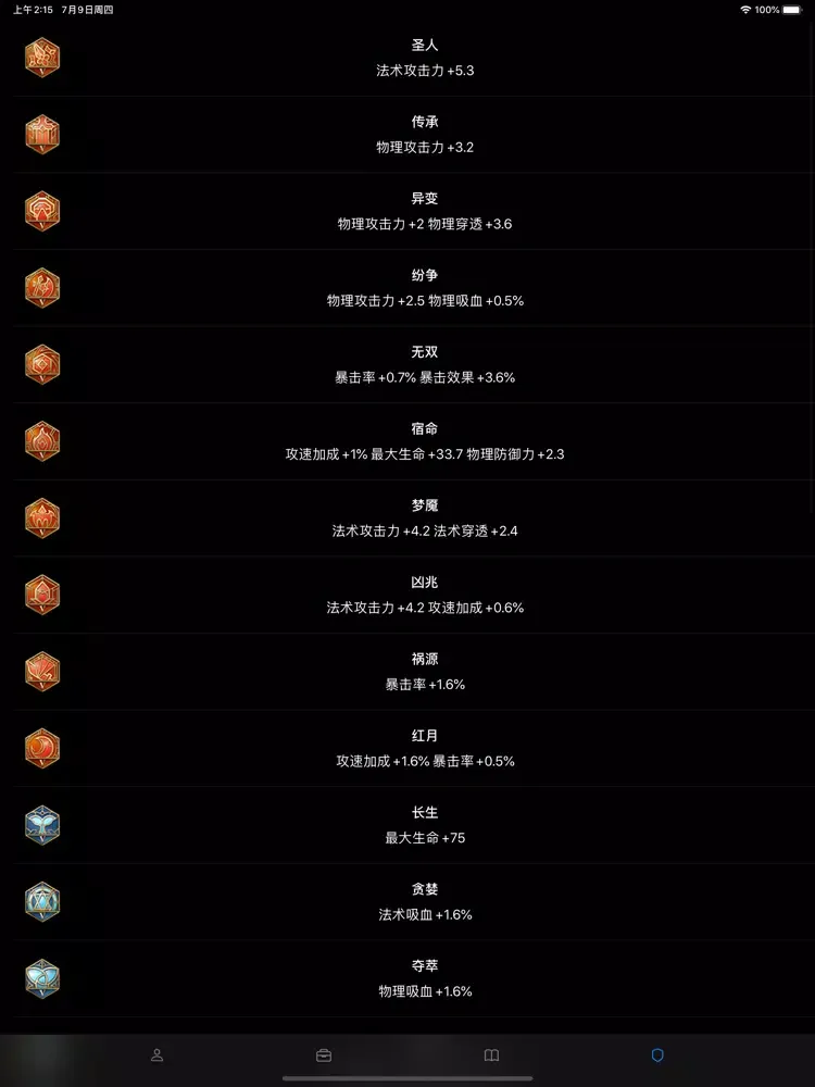 Capturas de pantalla de 王者手册 -- 王者荣耀速查手册 iPad 