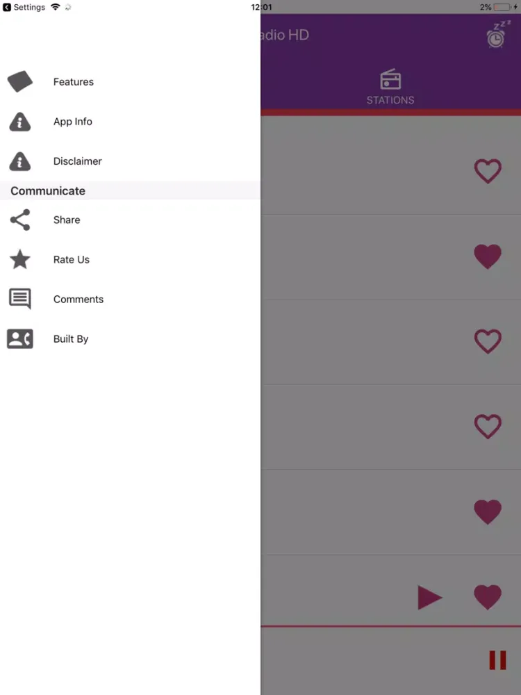Hindi Radio HD - Hindi Songs iPad  স্ক্রিনশট