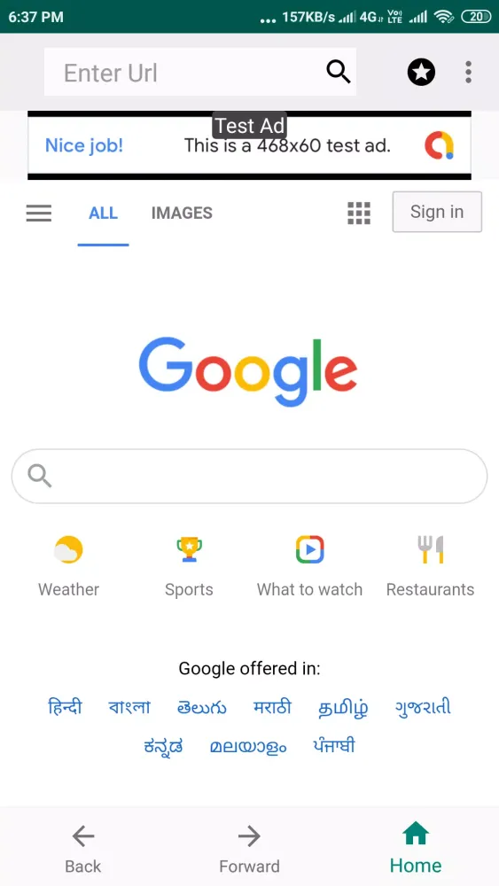 Swift Browser Lite应用截图