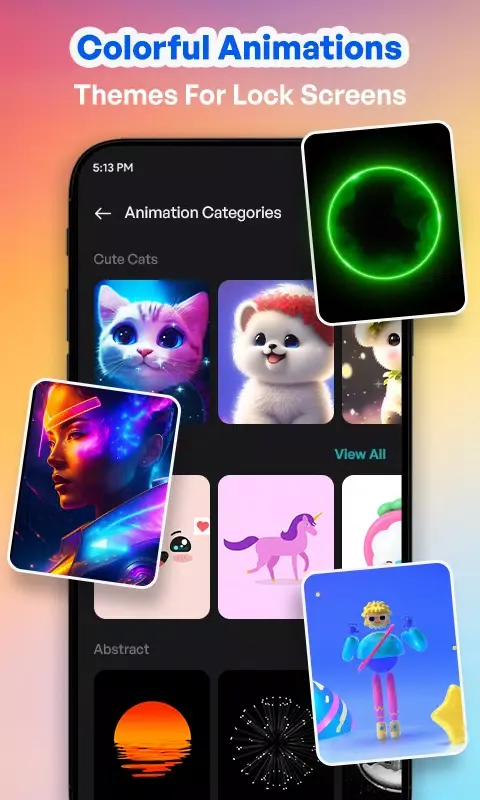 Capturas de pantalla de Battery Charging Animation App