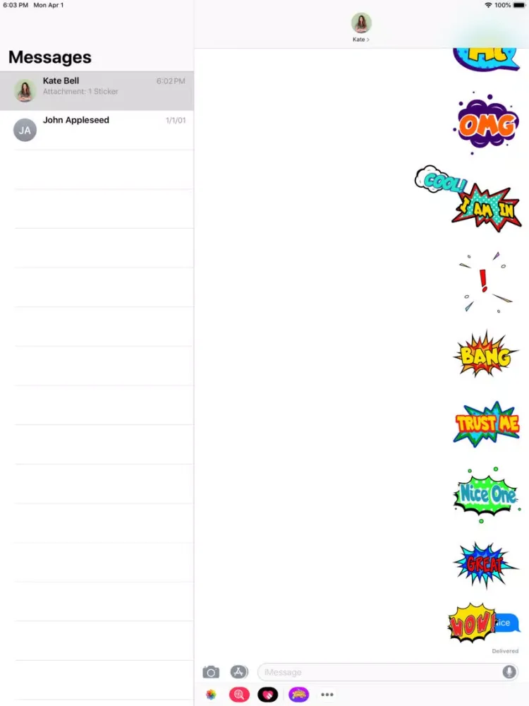 Captures d'écran de WingoBingo Stickers iPad 