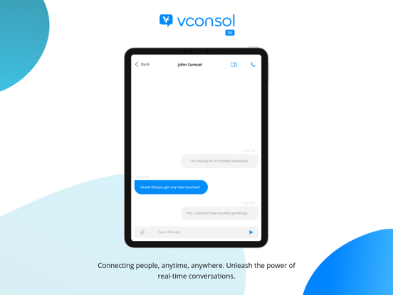 Vconsol IM iPad 應用截圖