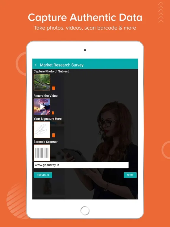 صور GoSurvey - Offline Survey iPad 