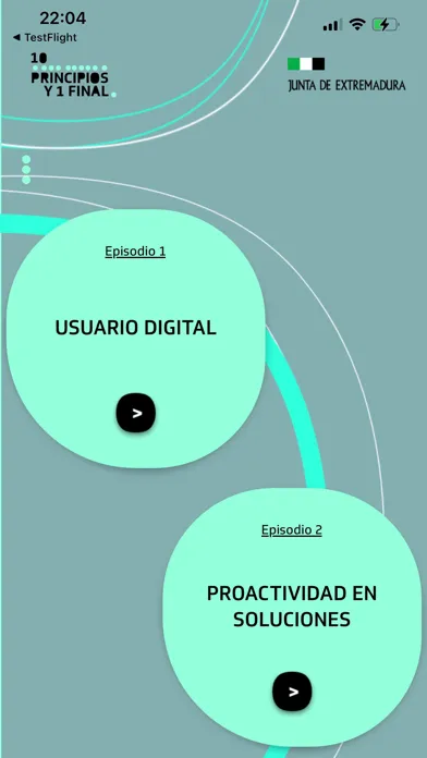 Principios y final Screenshots