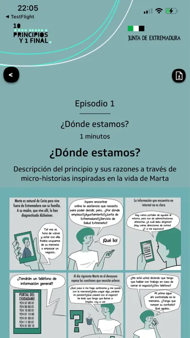 Principios y final Screenshots