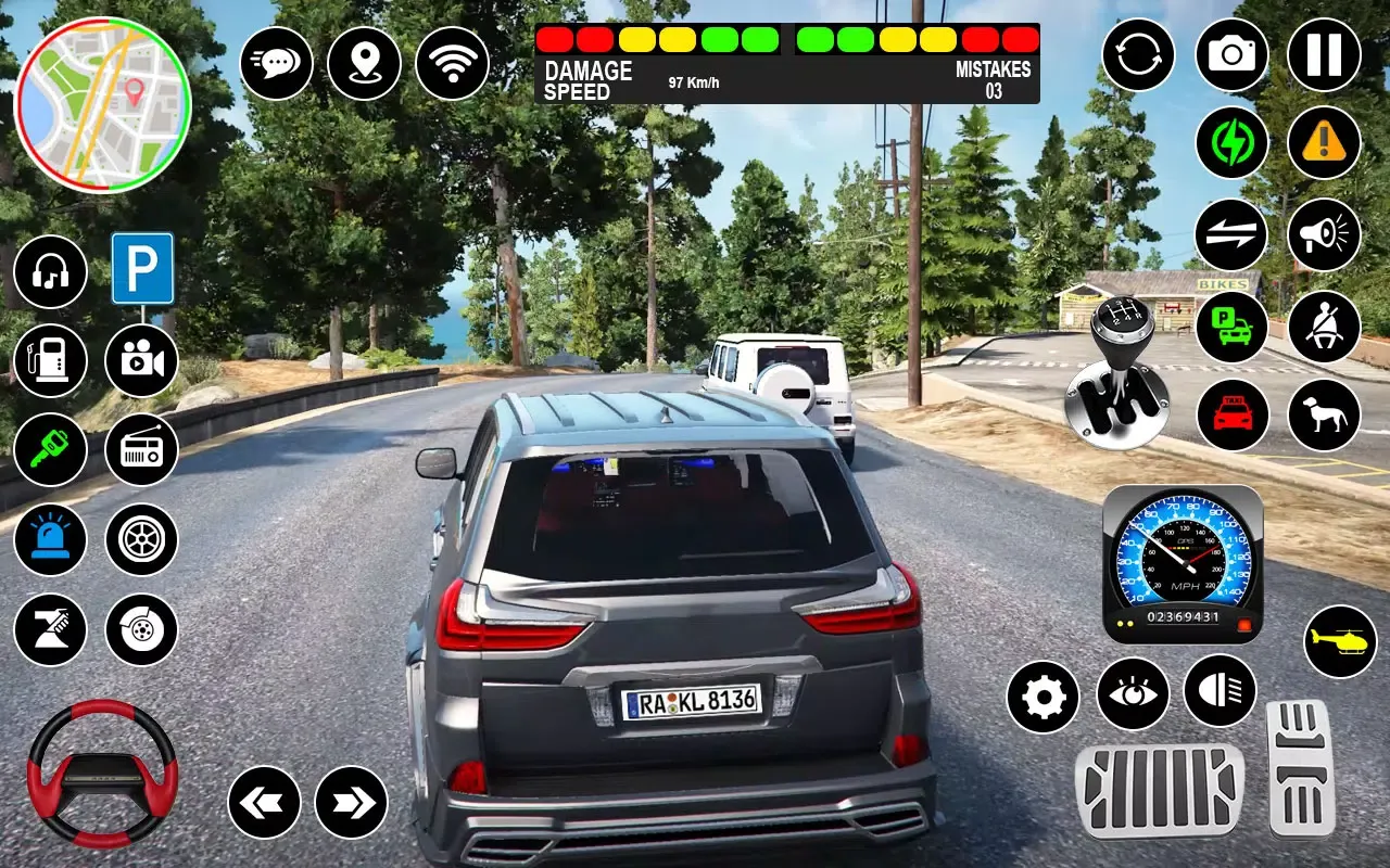 Modern Prado Car Wash Games 스크린샷