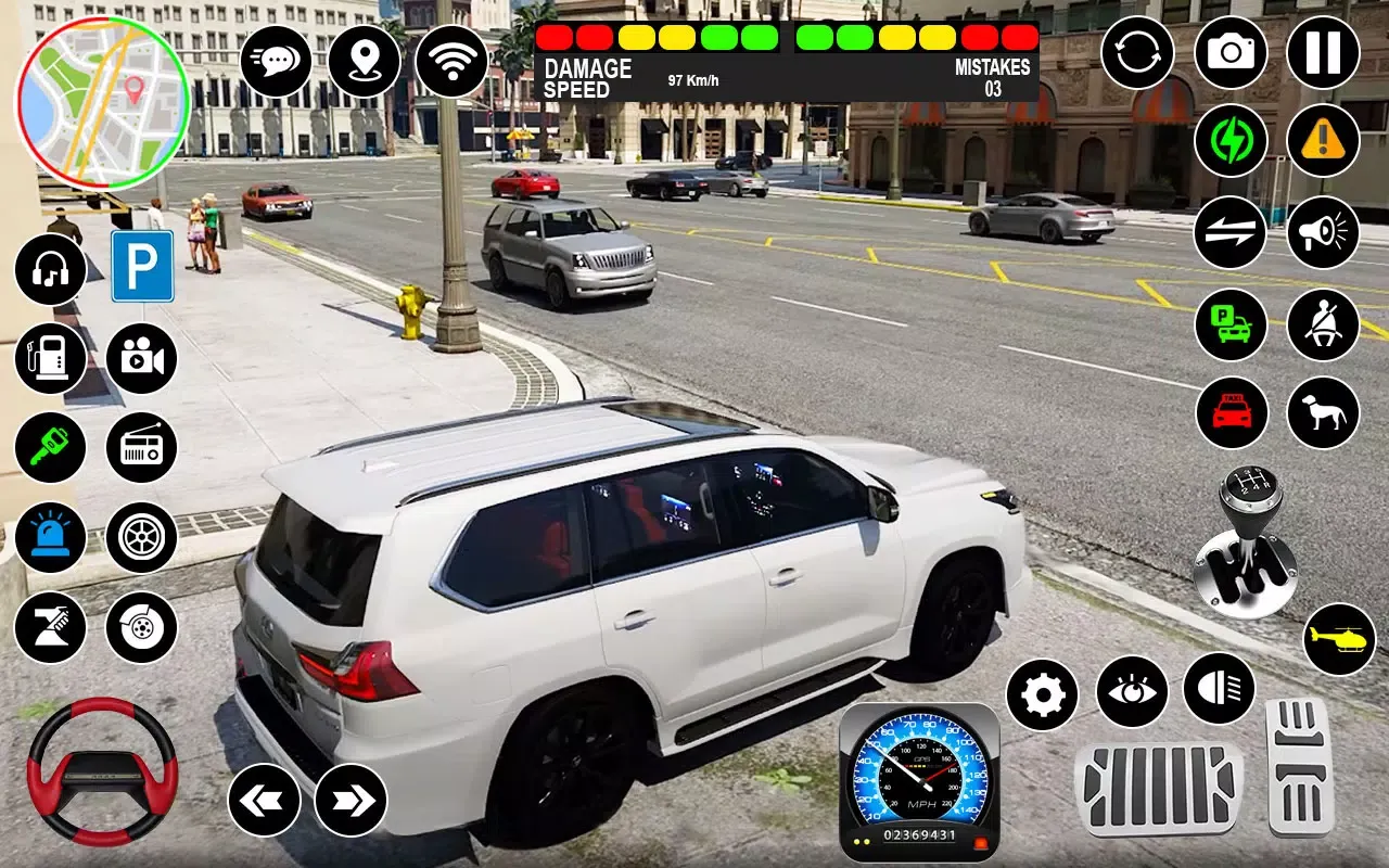 Modern Prado Car Wash Games 스크린샷