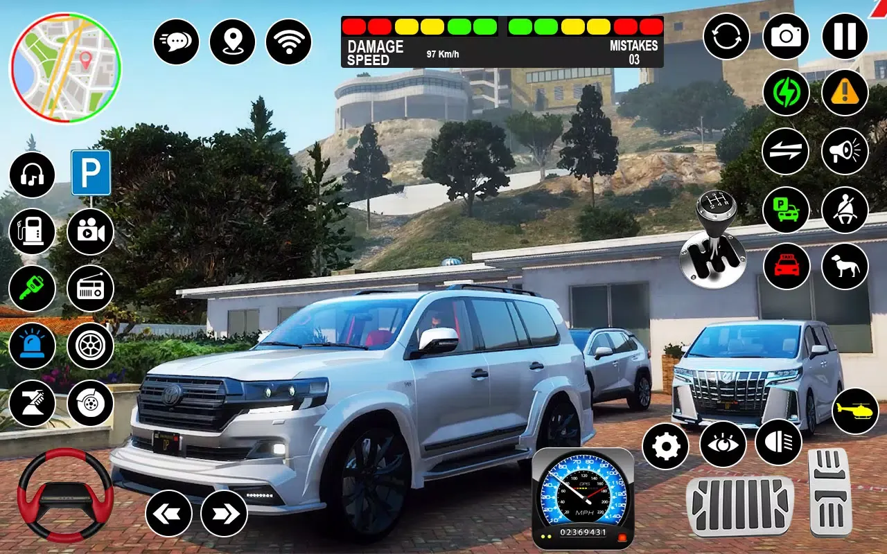 Modern Prado Car Wash Games 스크린샷