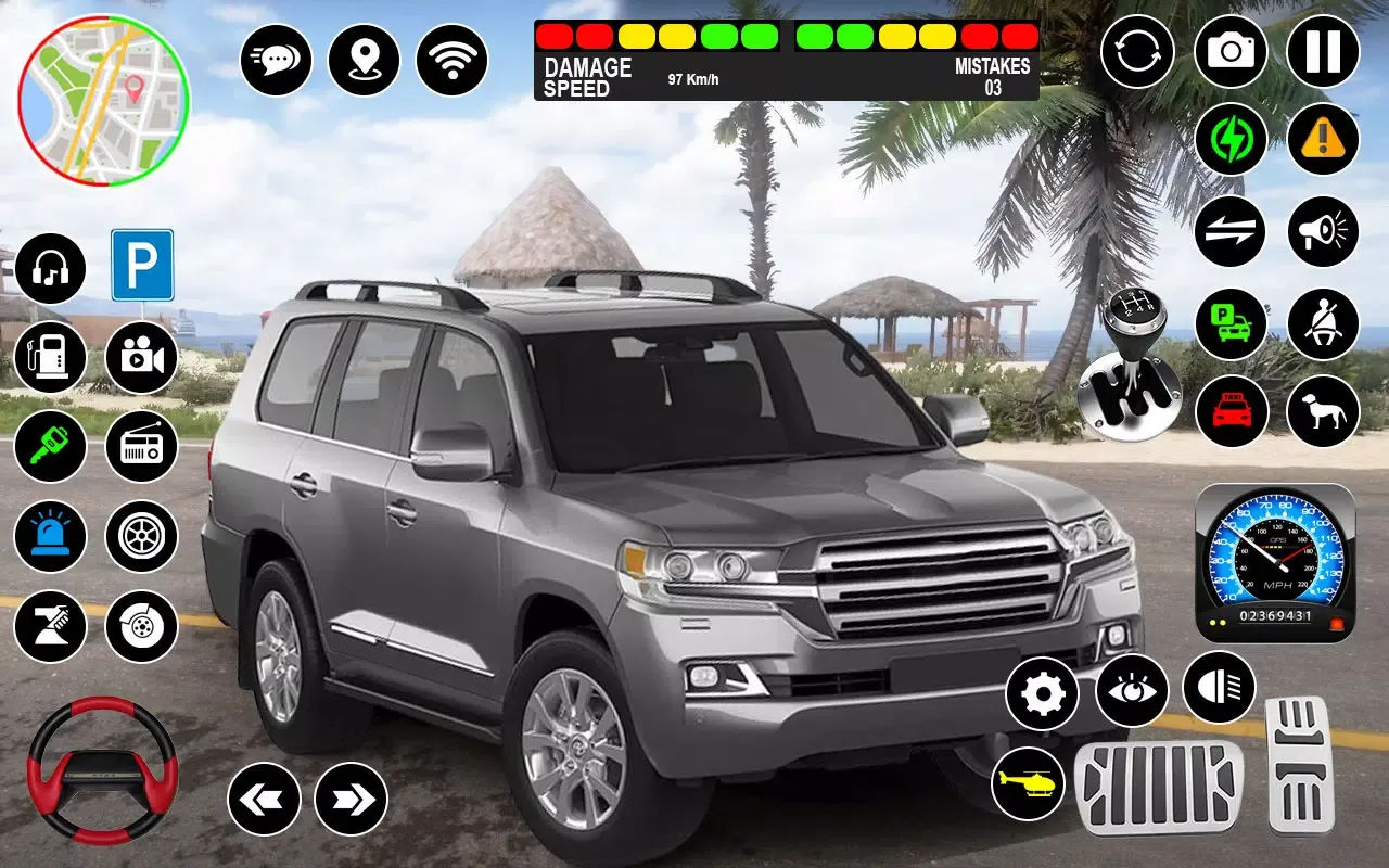Modern Prado Car Wash Games 스크린샷