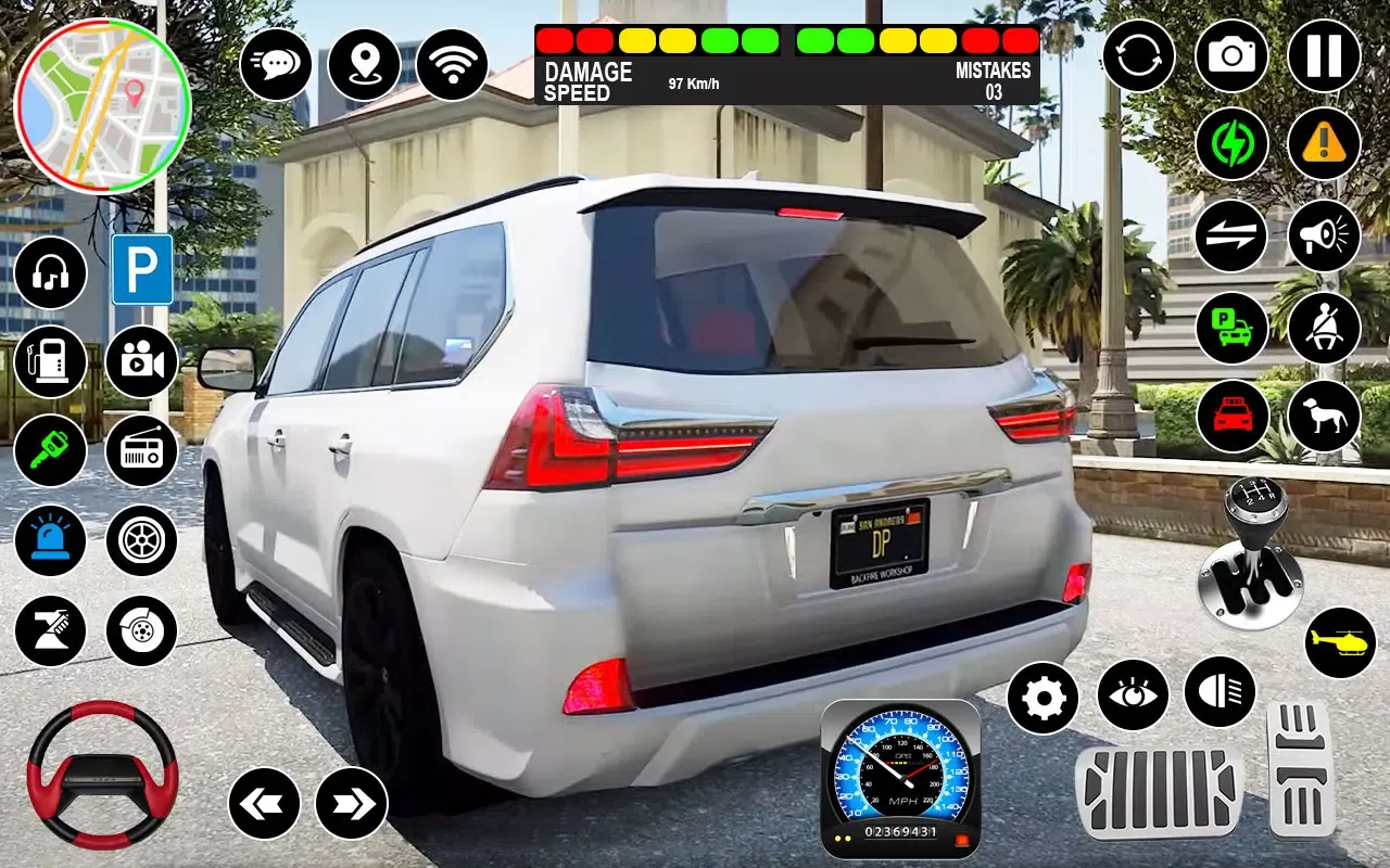 Modern Prado Car Wash Games 스크린샷