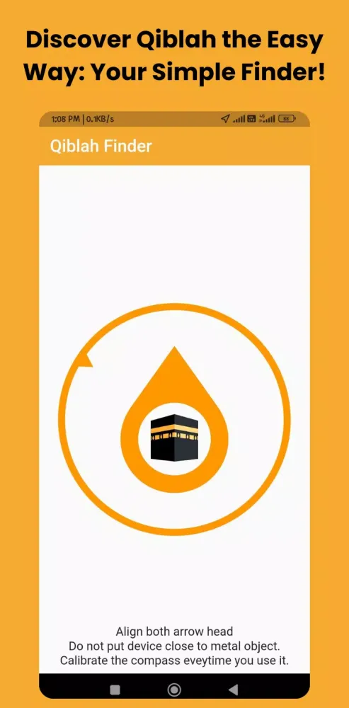 Find Qibla Direction Offline স্ক্রিনশট