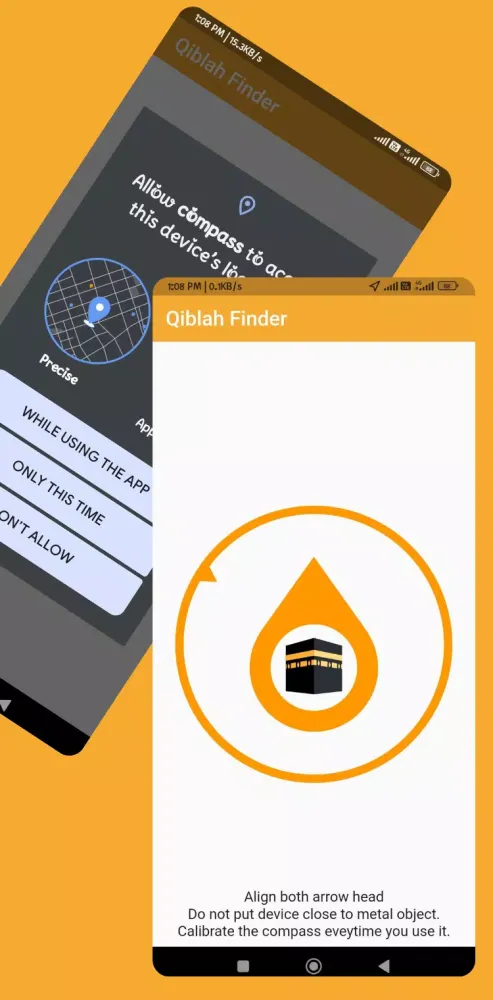Find Qibla Direction Offline স্ক্রিনশট