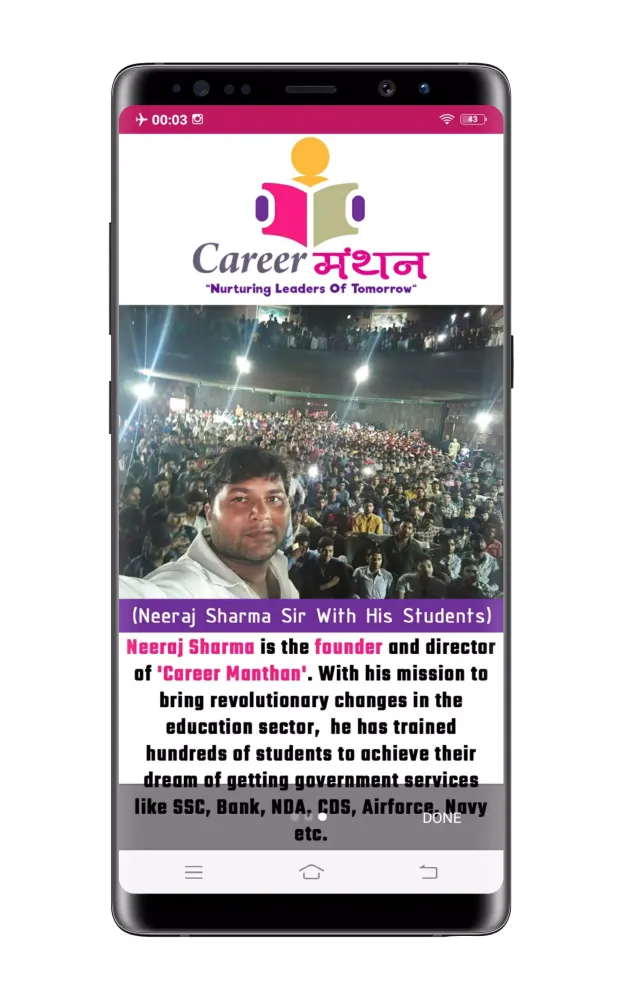 Neeraj Sharma Classes Screenshots