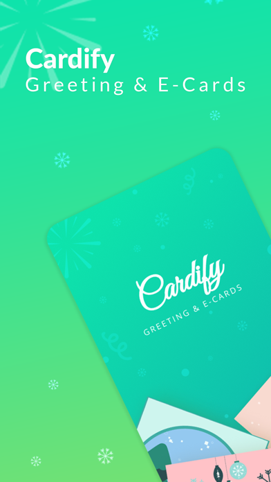 Captures d'écran de Cardify Greeting cards