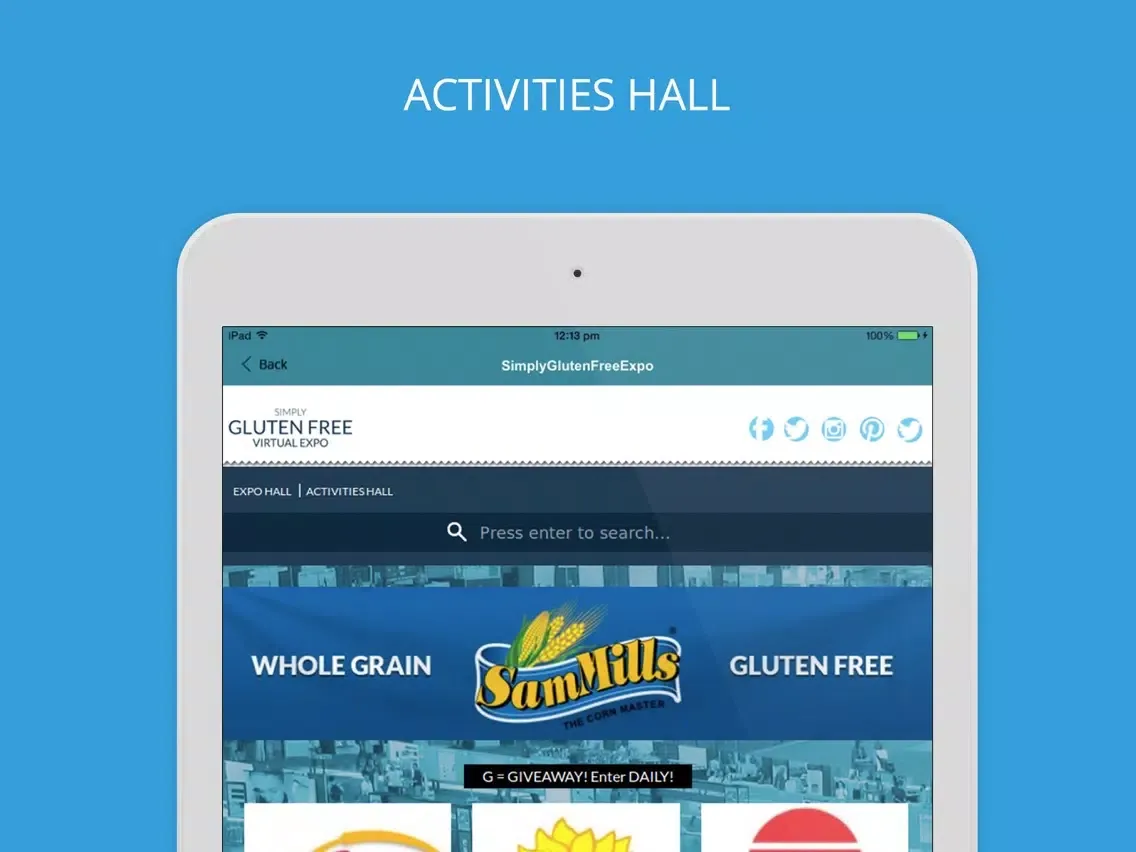 Simply Gluten Free Expo iPad  Ekran Görüntüleri
