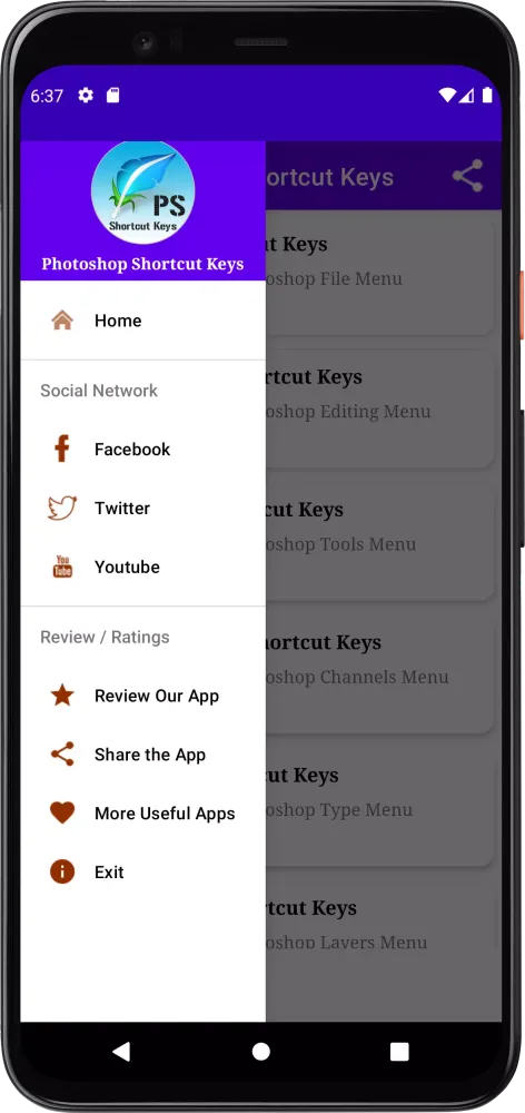Photoshop Shortcut Keys 2023 Screenshots