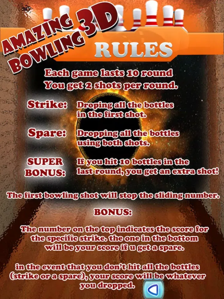 Amazing Bowling 3D Lite iPad  سکرین شاٹس