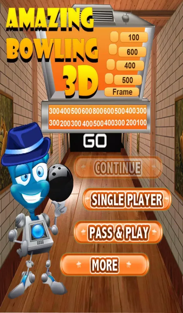 Amazing Bowling 3D Lite سکرین شاٹس