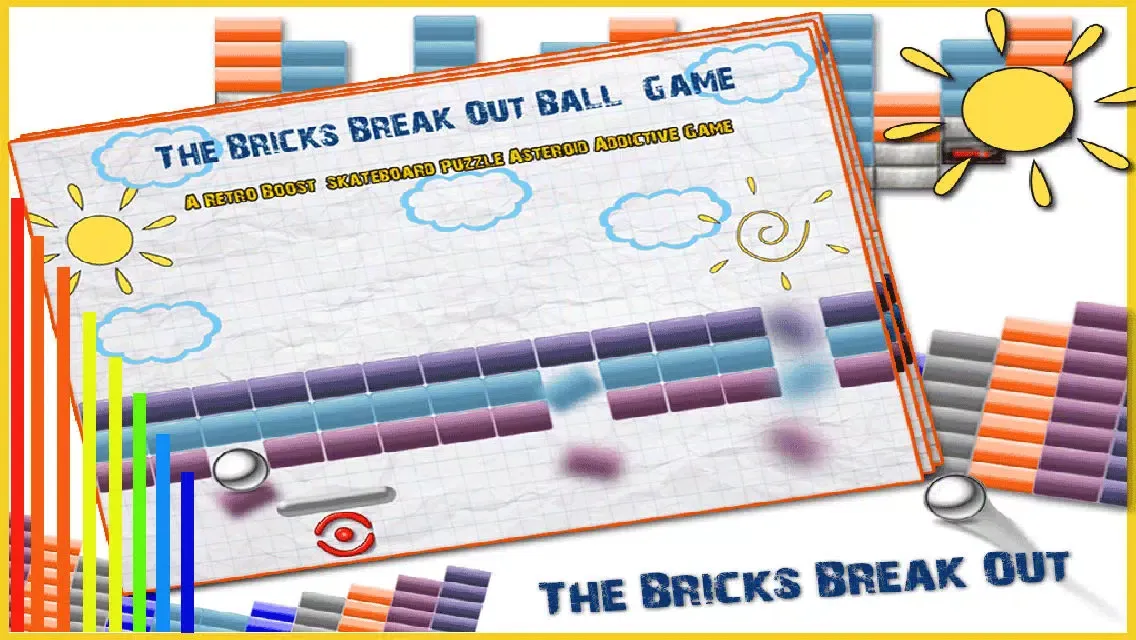 The Bricks Break Out Ball Game Lite Screenshots
