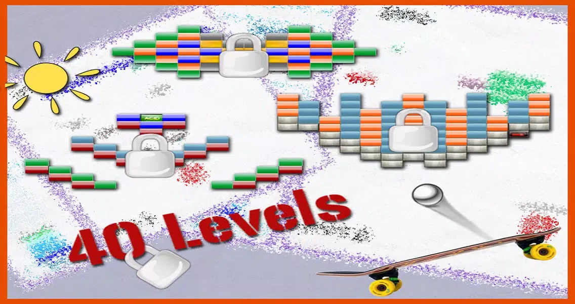 The Bricks Break Out Ball Game Lite Screenshots