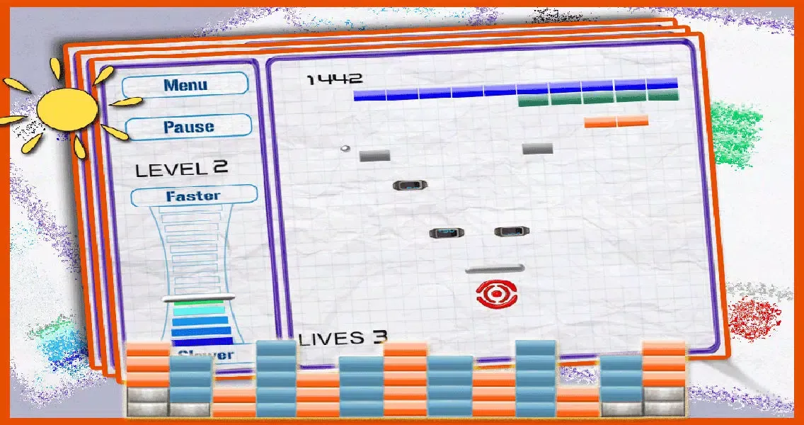 The Bricks Break Out Ball Game Lite Screenshots