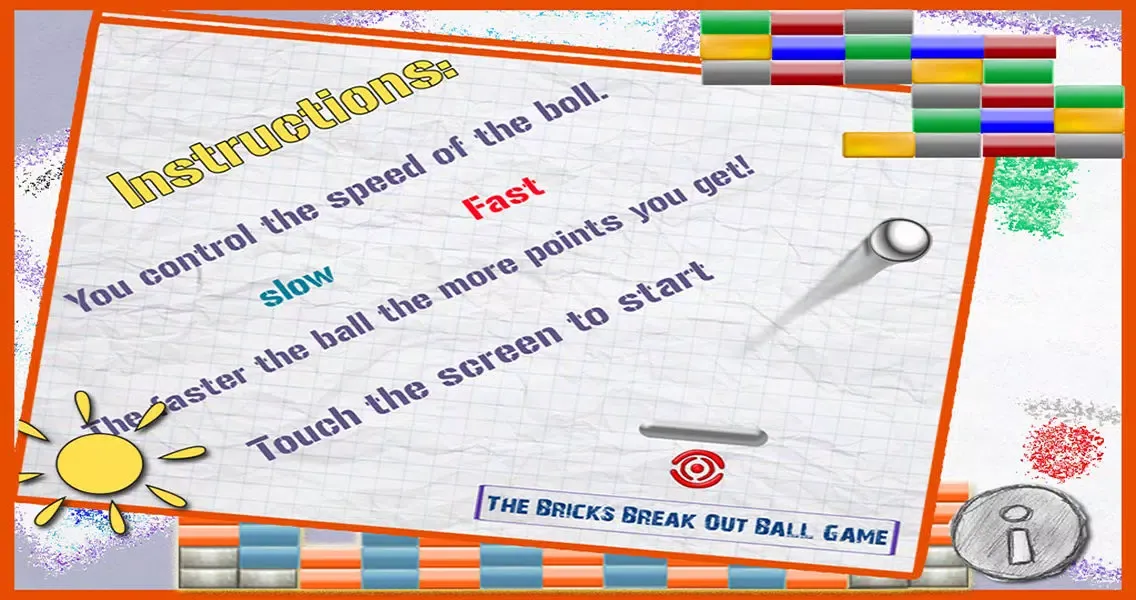 The Bricks Break Out Ball Game Lite Screenshots