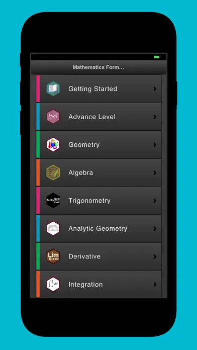 Zrzuty ekranu All Maths Formulas Pro Guide