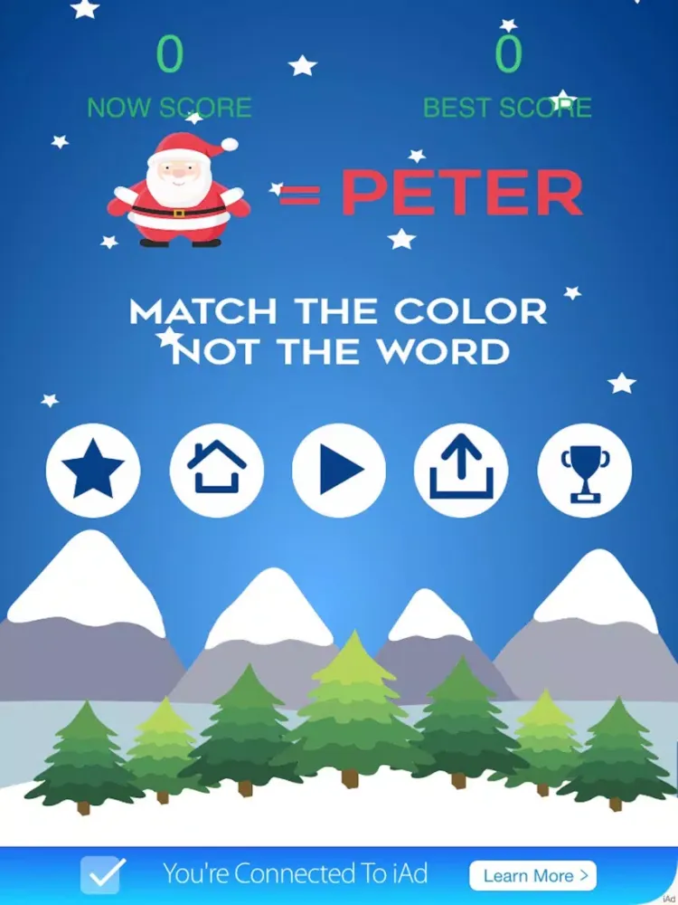 Capturas de pantalla de Match Christmas Party Characters - Free Holiday Challenging Games For Kids & Adults iPad 