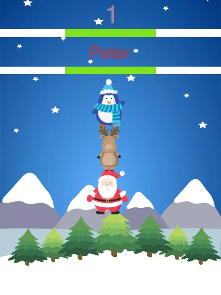 Capturas de pantalla de Match Christmas Party Characters - Free Holiday Challenging Games For Kids & Adults iPad 