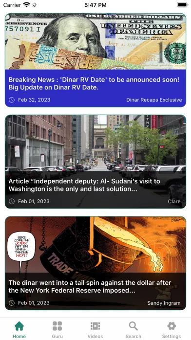 Dinar Recaps Screenshots