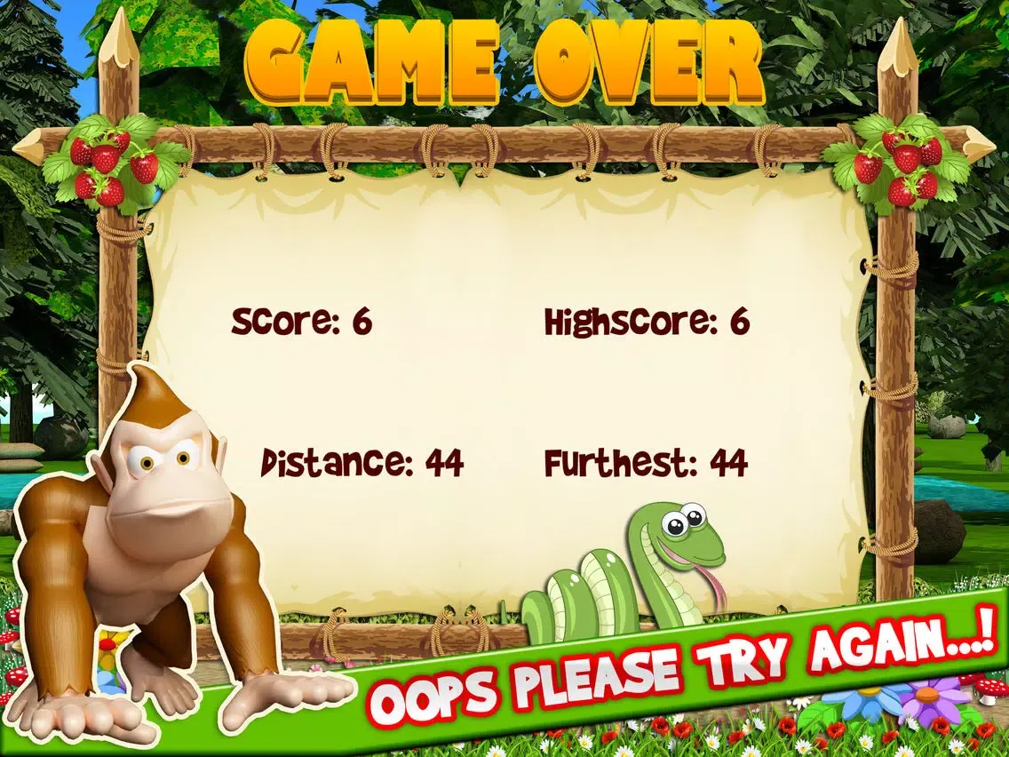 The Madagascar Animal Race 3D - An Addictive Endless Runner Game iPad 应用截图