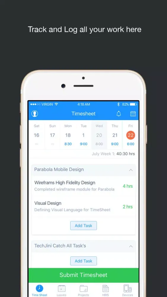 Screenshot di Parabola Mobile