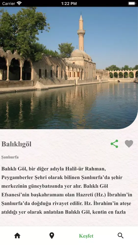 Ảnh chụp màn hình của Cami ve Kutsal Mekanlar