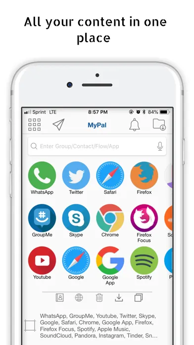 Capturas de tela do MyPal -Personal Automation