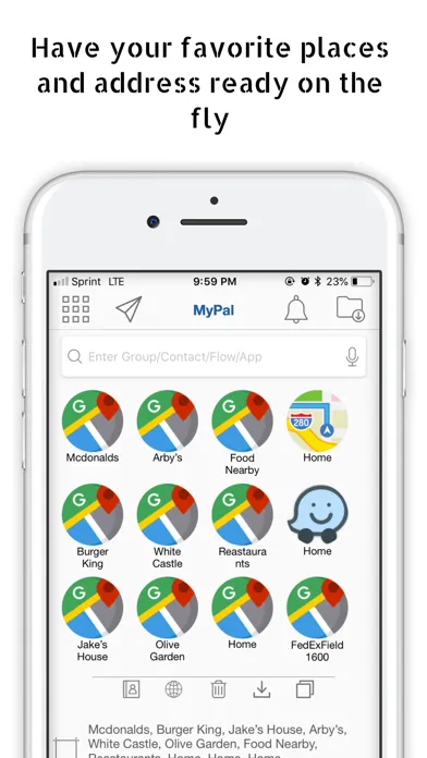 Capturas de tela do MyPal -Personal Automation
