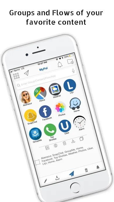 Capturas de tela do MyPal -Personal Automation