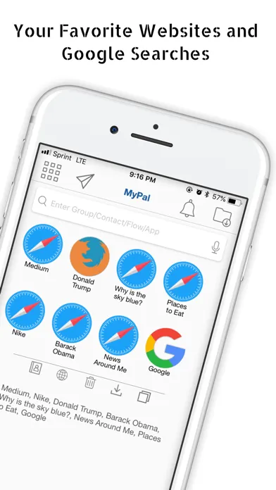 Capturas de tela do MyPal -Personal Automation