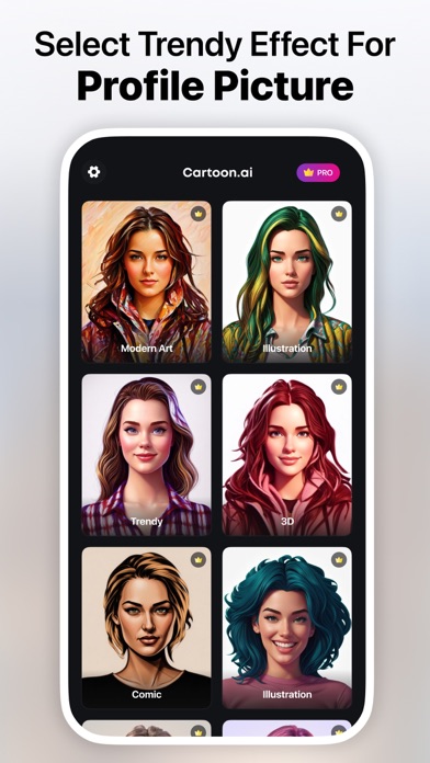 Tangkapan skrin Cartoon.ai ⁃ AI Art Generator